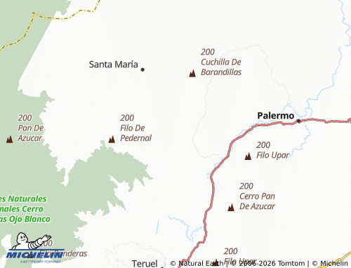 MICHELIN Pijao map - ViaMichelin