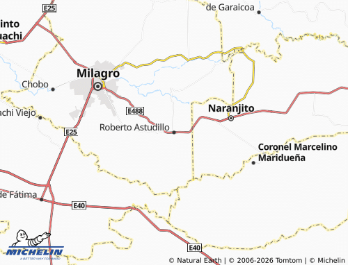 Mapa MICHELIN Roberto Astudillo - ViaMichelin