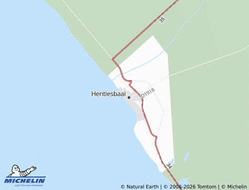 MICHELIN Hentiesbaai Extension 2 map - ViaMichelin