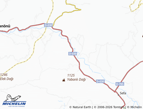 Mappa MICHELIN İmamlı - ViaMichelin