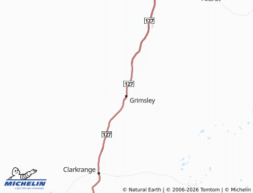 Mapa MICHELIN Grimsley - ViaMichelin