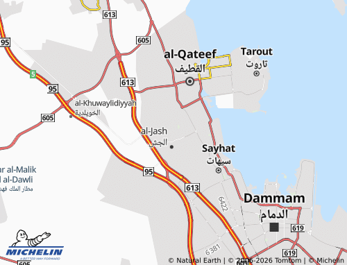MICHELIN Umm Al Hamam map - ViaMichelin