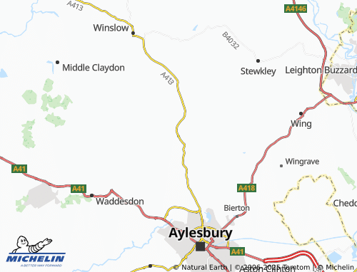 Carte MICHELIN Whitchurch - ViaMichelin