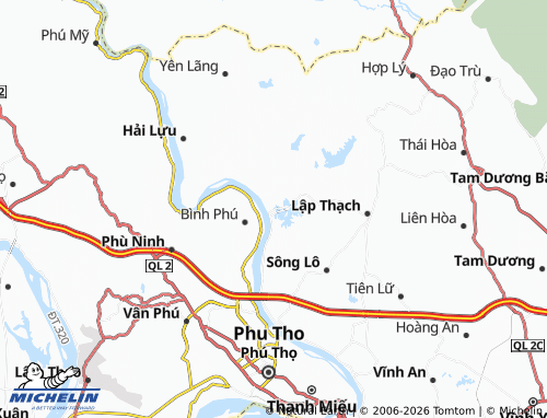 Mapa MICHELIN Tam Sơn - ViaMichelin
