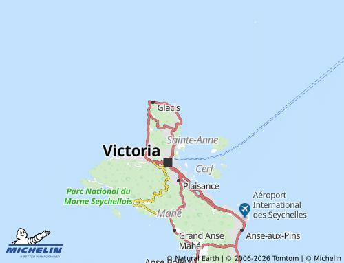 Carte MICHELIN Anse Étoile - ViaMichelin