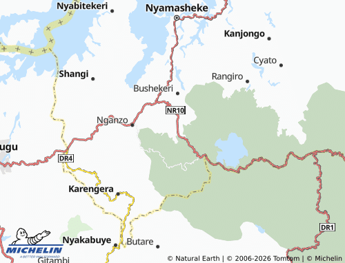 MICHELIN-Landkarte Gisakura - ViaMichelin
