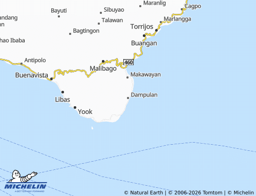 MICHELIN Dampulan map - ViaMichelin