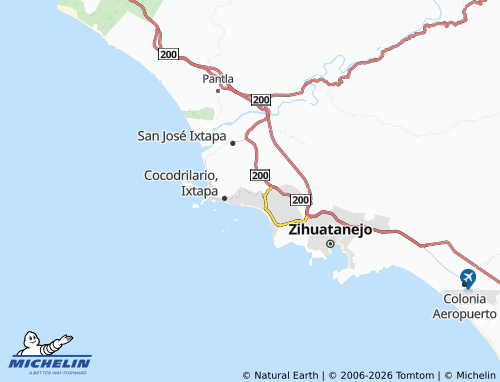 MICHELIN Parque Aztlán, Ixtapa map - ViaMichelin