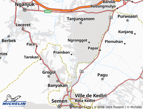 Mapa MICHELIN Prambon - ViaMichelin