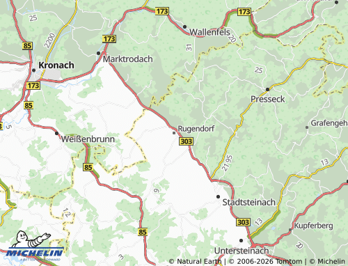 Mapa MICHELIN Rugendorf - ViaMichelin