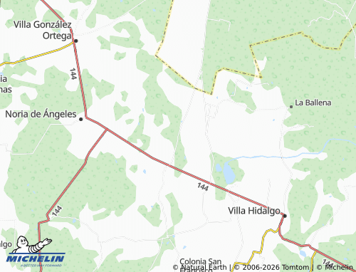Mappa MICHELIN Colonia Independencia - ViaMichelin
