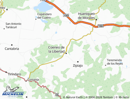 Mapa MICHELIN El Rosario - ViaMichelin