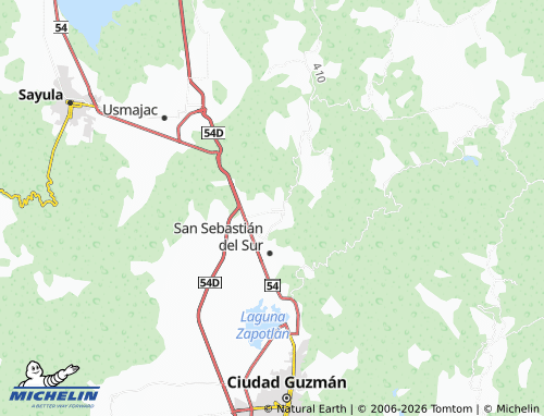 MICHELIN Guadalupe map - ViaMichelin