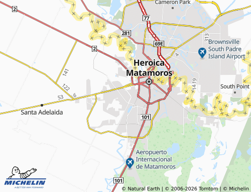 Mappa MICHELIN Los Encinos - ViaMichelin