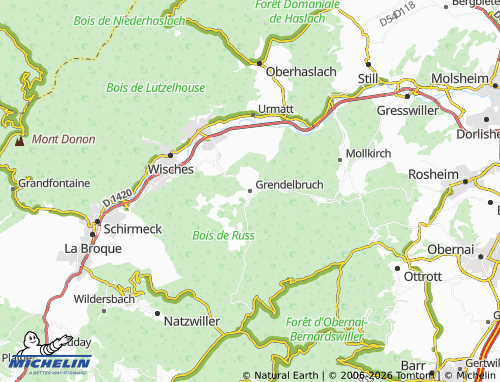 Mapa MICHELIN Grendelbruch - ViaMichelin