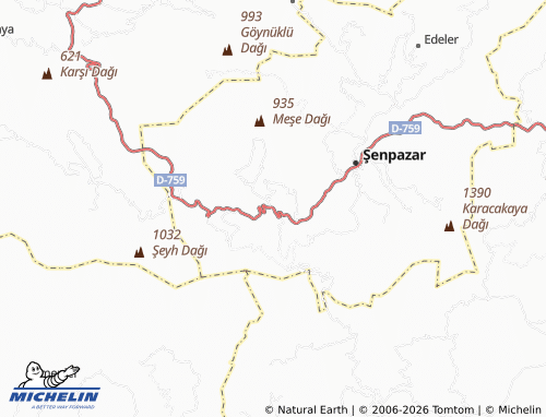 Mappa MICHELIN Harmangeriş - ViaMichelin