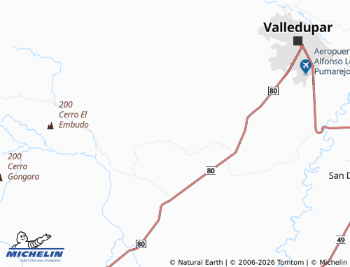 Carte MICHELIN Azúcar Buena - ViaMichelin