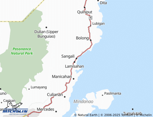 MICHELIN-Landkarte Sangali - ViaMichelin