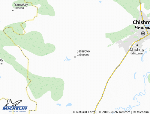 MICHELIN-Landkarte Safarovo - ViaMichelin