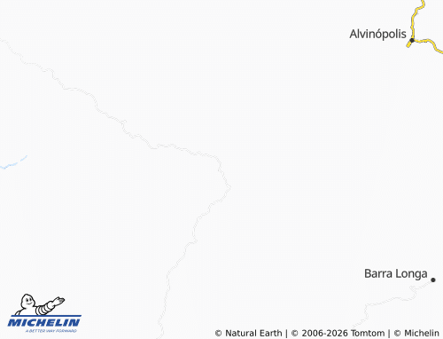 MICHELIN Cláudio Manuel map - ViaMichelin