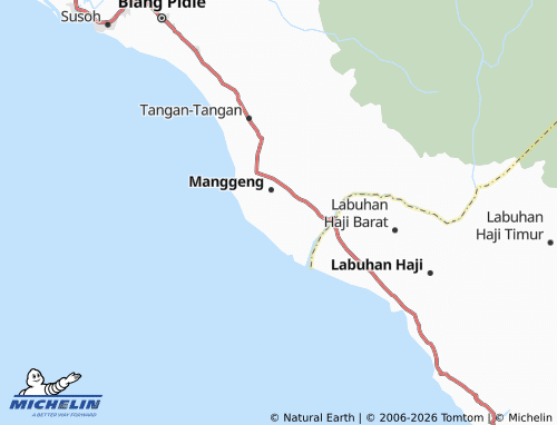 Mapa MICHELIN Blang Manggeng - ViaMichelin