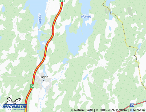 Carte MICHELIN Södragården - ViaMichelin
