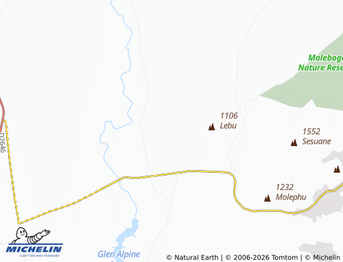 MICHELIN-Landkarte Bergendal - ViaMichelin