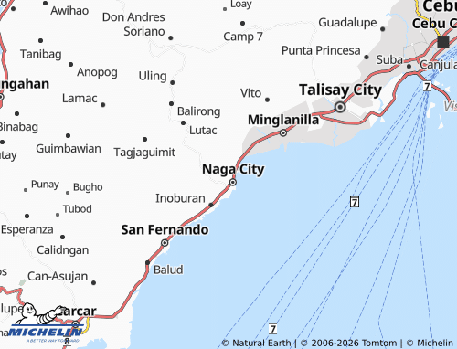 Mappa MICHELIN Tangke - ViaMichelin