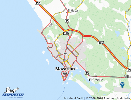 Kaart MICHELIN Rincón de Las Palmas - ViaMichelin