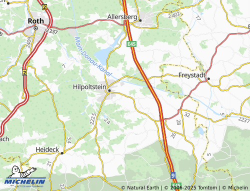 MICHELIN Solar map - ViaMichelin