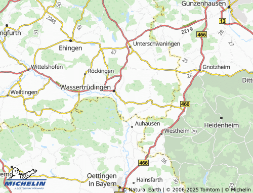 MICHELIN Schobdach map - ViaMichelin