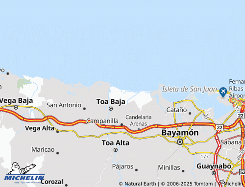MICHELIN Mameyal map - ViaMichelin
