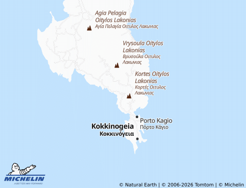 MICHELIN Vatheia map - ViaMichelin
