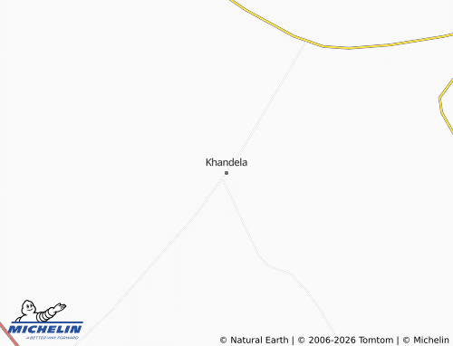 Carte MICHELIN Khandela - ViaMichelin