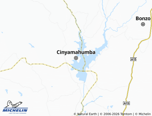 Carte MICHELIN Cinyamahumba - ViaMichelin