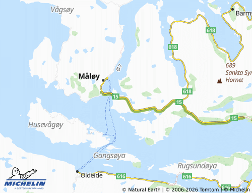 MICHELIN-Landkarte Deknepollen - ViaMichelin