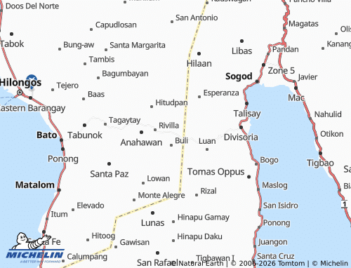 MICHELIN Osmeña map - ViaMichelin