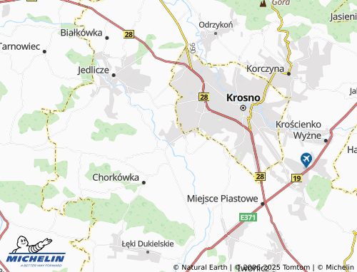 MICHELIN Świerzowa Polska map - ViaMichelin