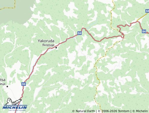 MICHELIN Buntsevo map - ViaMichelin
