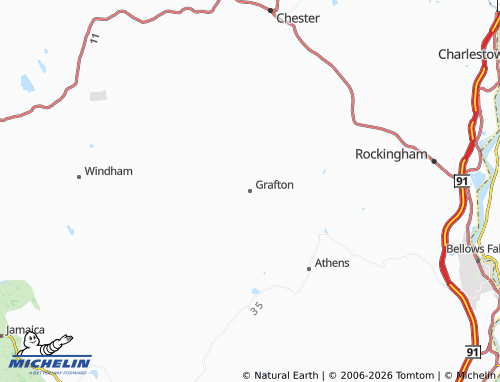 Kaart MICHELIN Grafton - ViaMichelin