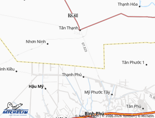Mapa MICHELIN Tân Hòa - ViaMichelin