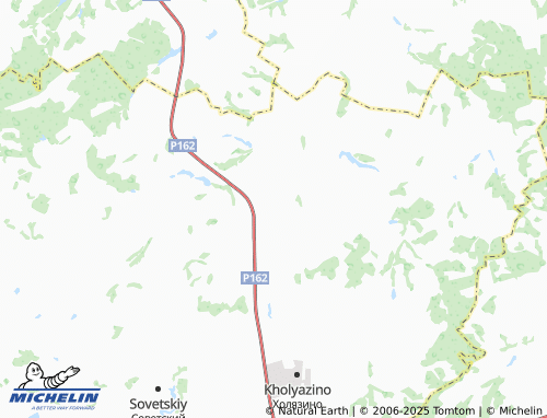 MICHELIN Papulovo map - ViaMichelin