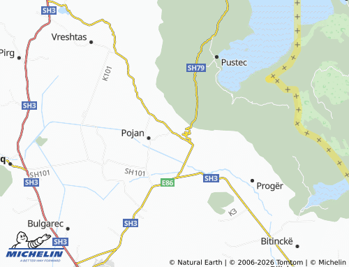 Mappa MICHELIN Zvezdë - ViaMichelin