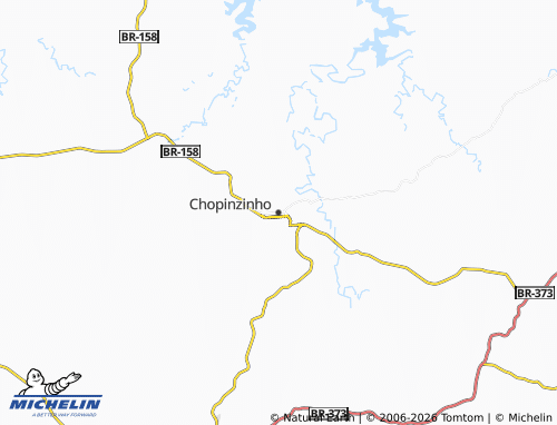 Mappa MICHELIN Chopinzinho - ViaMichelin