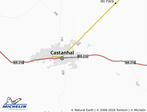 Mapa MICHELIN Bairro Santa Catarina - ViaMichelin