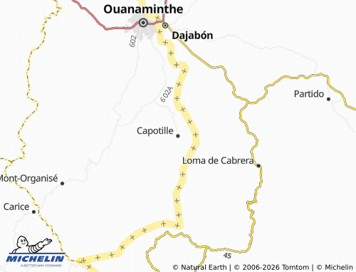 Mappa MICHELIN Capotille - ViaMichelin