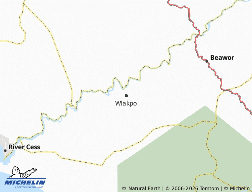 MICHELIN-Landkarte Wlakpo - ViaMichelin