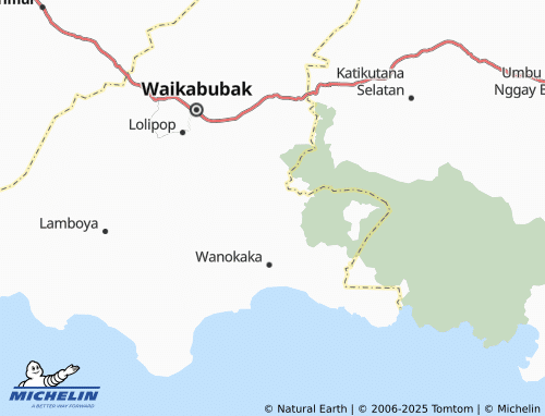 MICHELIN Katiku Loku map - ViaMichelin