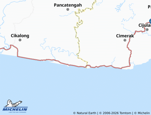 Mapa MICHELIN Cimanuk - ViaMichelin