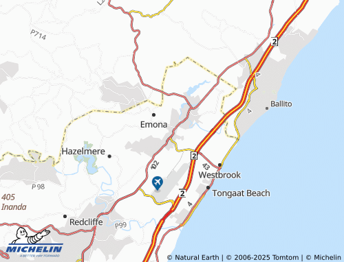 MICHELIN Gandhis Hill map - ViaMichelin